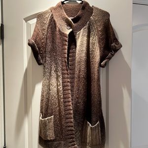 Multi brown cardigan